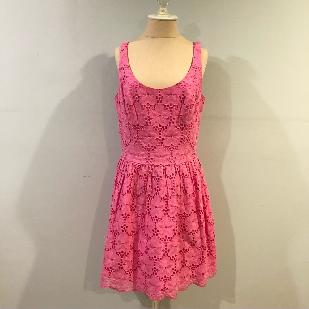 Lilly Pulitzer Pink Calhoun Charleston Sleeveless Dress - Picture 2 of 5